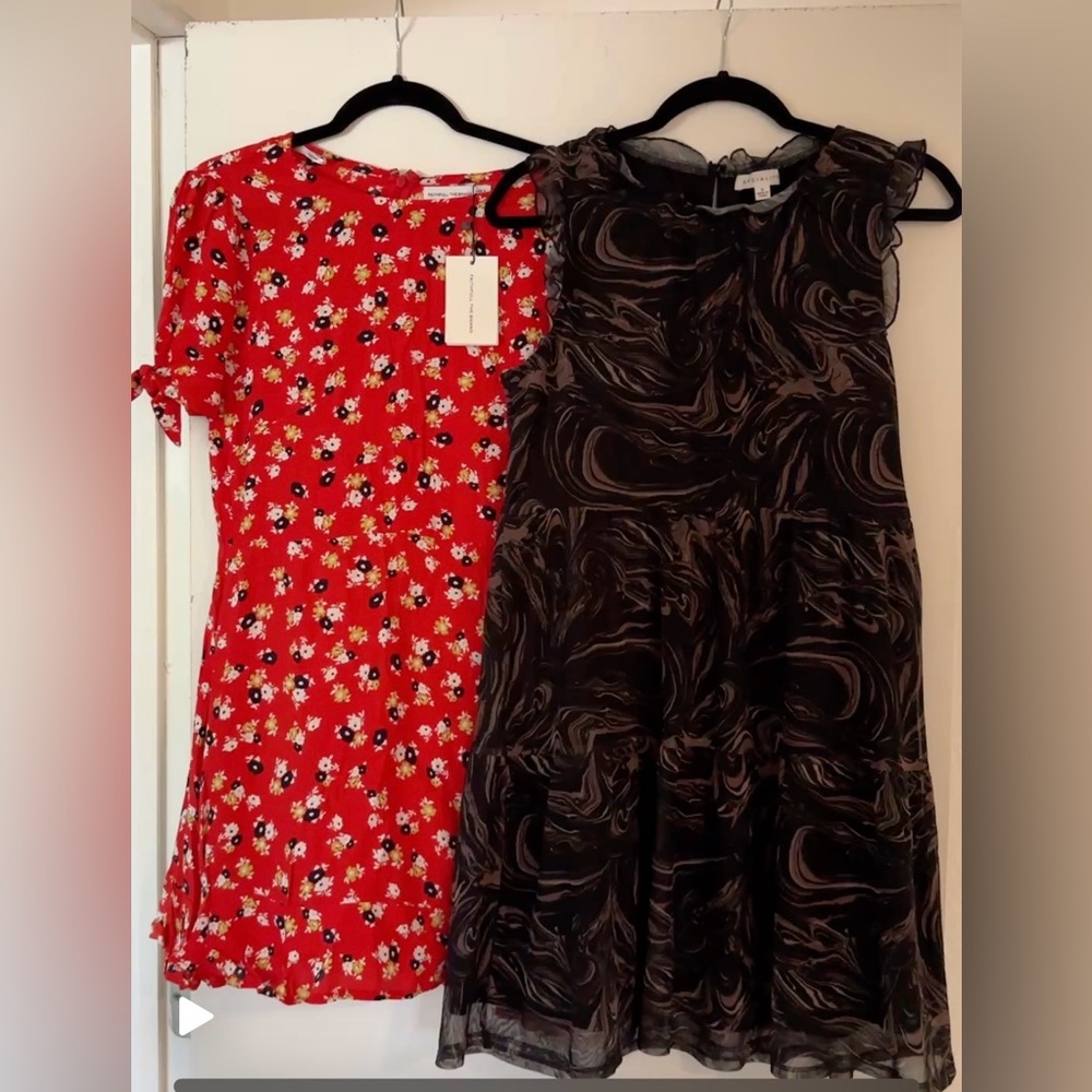 Faithful the Brand NWT Red mini dress Sz 4 and bonus Socialite mini dress Sz S